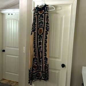 Farm Rio Maxi Halter Neck Dress - XL